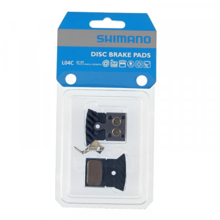 Placute frana Shimano L04C, metalice, cu radiator  [1]