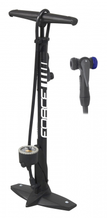 Pompe - Pompa podea cu manometru Force Easy Hobby 11 Bar, plastic negru
