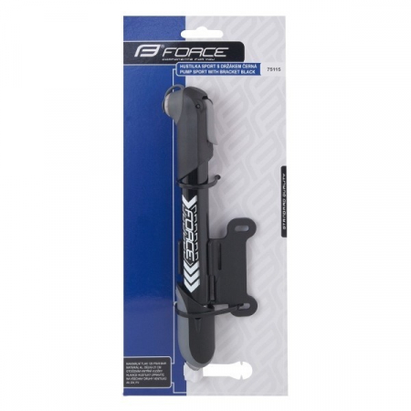 Mini pompa telescopica Force Sport Duo Teleskop AL, Negru [3]