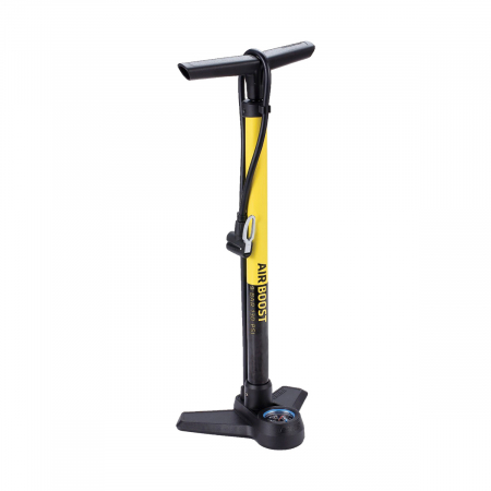 Pompe - Pompa podea cu manometru BBB BFP-21 AirBoost Galben/Negru