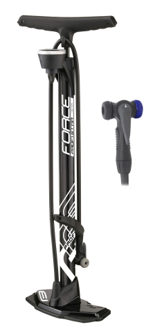 Accesorii - Pompa podea Force PROFI STAR Al 11bar negru