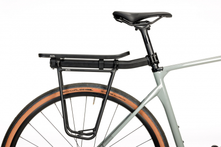 Portbagaj Acid Seatpost Carrier Beam Spring Clamp + Side Rail Rilink Negru [2]