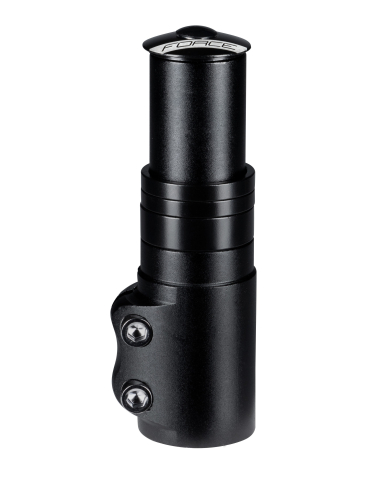 Pipe ghidon - Prelungitor gat furca Force F-ECO 1 1/8 aluminiu negru