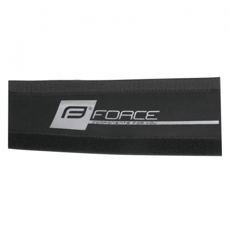 Protectii cadru bicicleta - Protectie cadru Force neopren 9 cm negru/argintiu