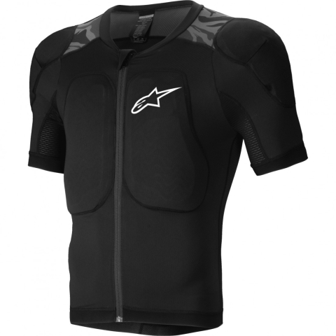 Echipament protectie - Protectie corp Alpinestars A-motion Plasma Jacket SS, negru/camo, L