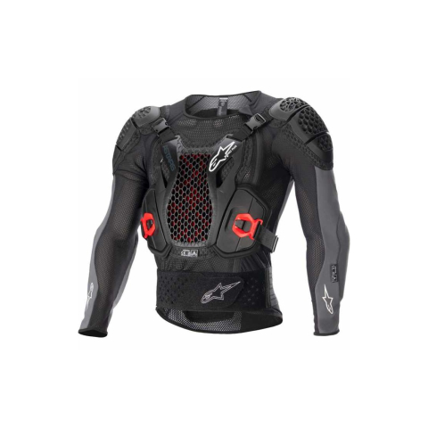 Echipament protectie - Protectie corp Alpinestars Bionic Plus V2 Protection Jacket, negru/antracit/rosu, L