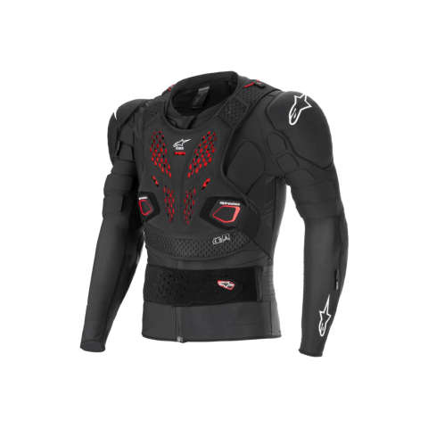 Echipament protectie - Protectie corp Alpinestars Bionic Pro V3 Plasma Protection Jacket negru/rosu/alb L