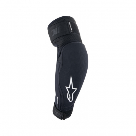 Echipament protectie - Cotiere Alpinestars A-Impact Plasma Elite Elbow Protector Black White L