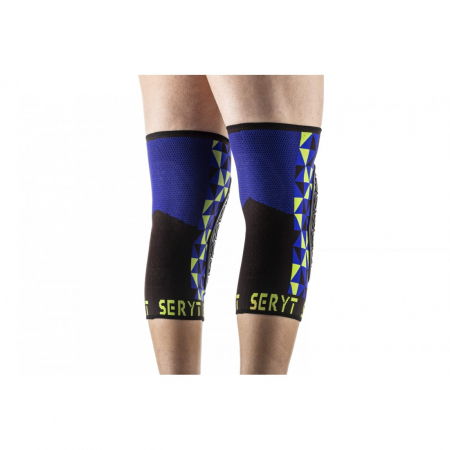 Protectii genunchi Seryt Arlecchino Blue Green S [4]