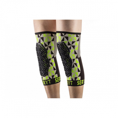Protectii genunchi Seryt Arlecchino Grey Green S [8]