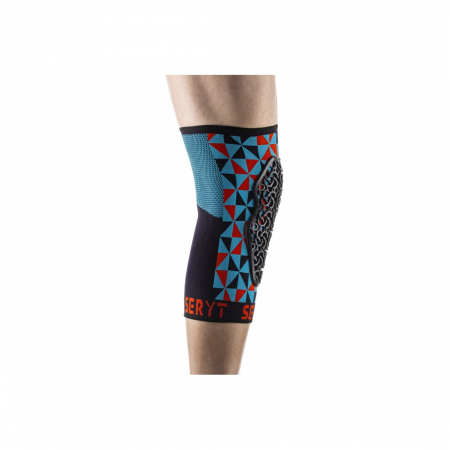 Protectii genunchi Seryt Arlecchino Light-blue Red S [3]