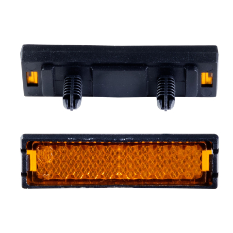 Reflectorizante - Reflectorizanti Force snap-in pentru pedale, portocalii