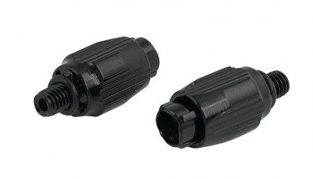 Piese biciclete - Reglaje tensiune cablu schimbator Force aluminiu negru 2 bucati