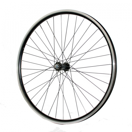 Piese biciclete - Roata fata 27.5" Fivestars V-brake, negru