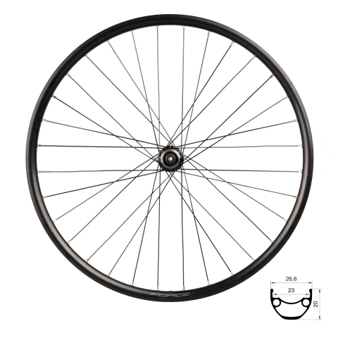 Piese biciclete - Roata Fata Force XC Disc 584x23 TX505-CL 32H