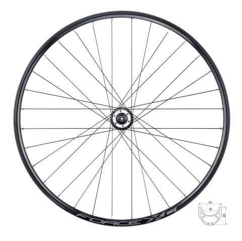 Roti complete - Roata fata Force XC Disc 622x19 804332-6B32SH 32H