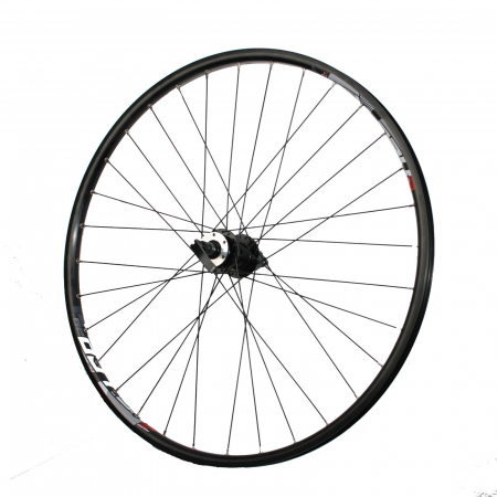 Piese biciclete - Roata spate 29 Fivestars disc, negru, butuc Novatec D762TSBT cu rulment si QR