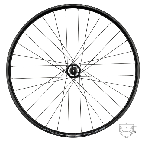 Roti complete - Roata spate Force XC Disc 804333-6B32SH 622x19 32H