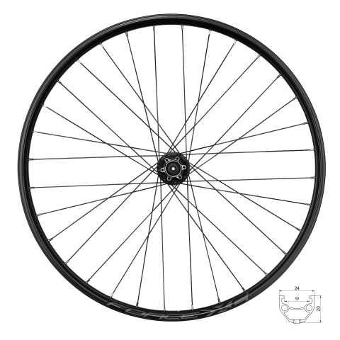 Roti complete - Roata spate Force XC Disc 804343-6B32SH 622x19 32H