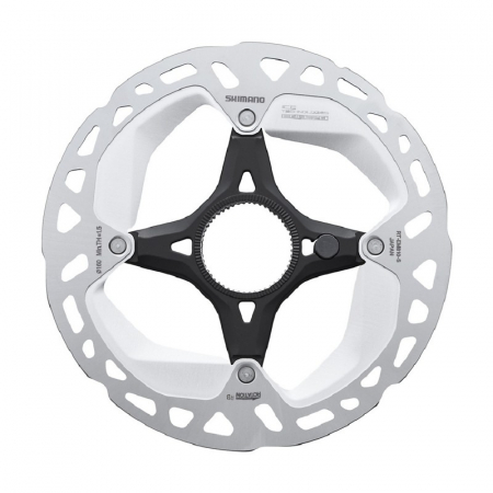 Rotoare/Discuri frana - Disc frana Shimano RT-EM810-S, Center Lock, piulita cu caneluri interne, 160mm