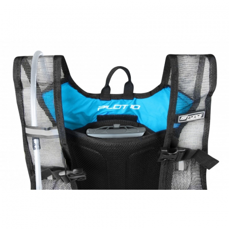 Rucsac Force Pilot 10L+2L rezervor, negru/rosu [6]
