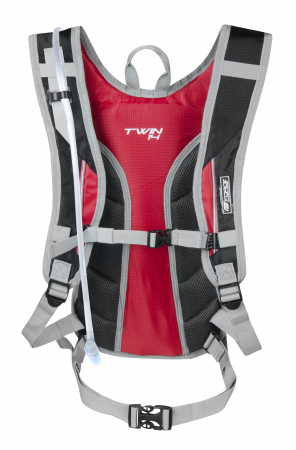 Rucsac Force Twin PRO Plus 14L + rezervor 2L negru/rosu [3]