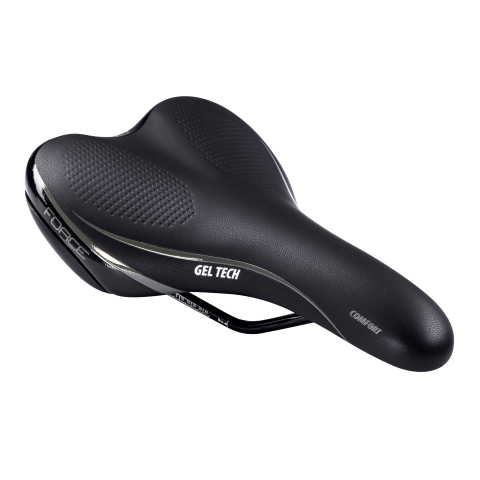 Sa si husa sa bicicleta - Sa bicicleta Force Comfort Gel Tech neagra