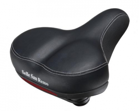 Sei, tije sa si coliere tija sa - Sa bicicleta Selle san Remo SSR-3275 Confort City-Gel