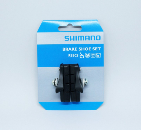 SABOTI DE FRANA SHIMANO BR-R561 R55C3 REZERVE NEGRU 1 PER. [2]