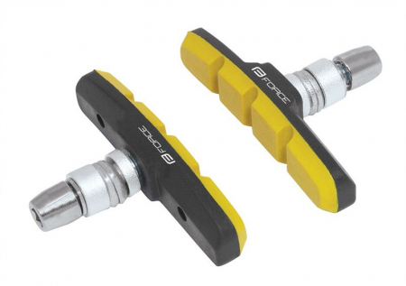 Saboti frana - Saboti frana V-Brake Force 70mm negru/galben ambalati
