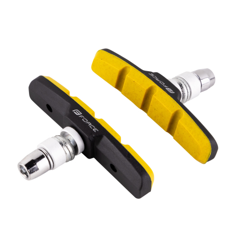 Saboti frana - Saboti frana V-Brake Force 70mm negru/galben ambalati