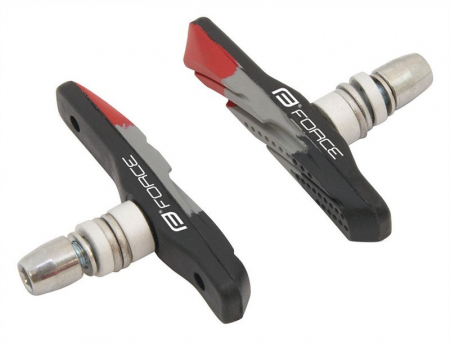 Saboti frana - Saboti frana V-Brake Force 70mm negru/gri/rosu