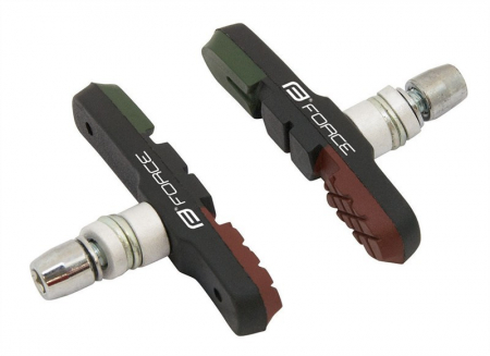 Saboti frana - Saboti frana V-Brake Force 70mm verde/maro/negru