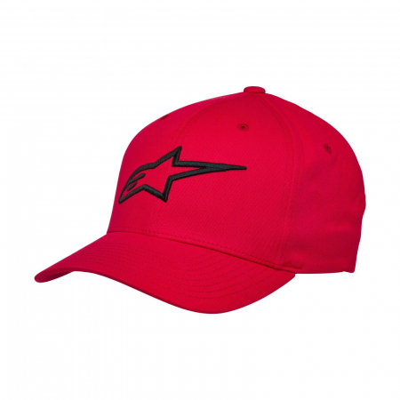 Sepci, Caciuli, Cagule - Sapca Alpinestars Ageless Curve Rosu/Negru S/M