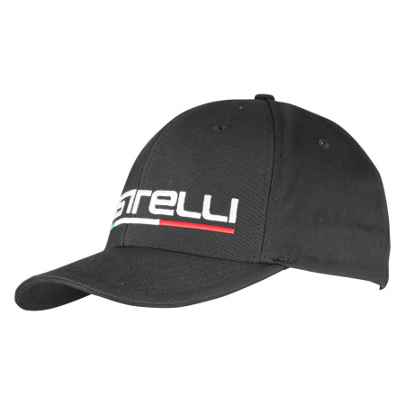 Sepci, Caciuli, Cagule - Sapca Castelli Classic, Negru/Alb, UNI