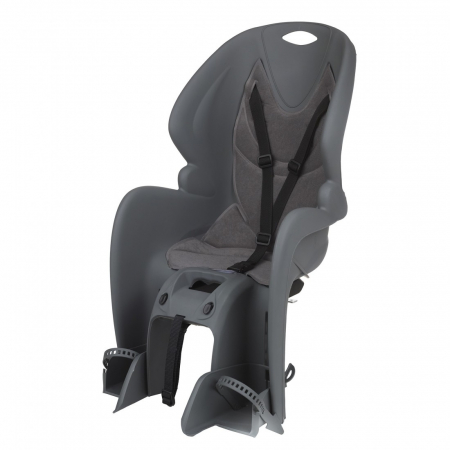 Scaune Copii - Scaun copii pentru bicicleta Dieffe Bike GP LM, de spate, prindere pe portbagaj, Gri