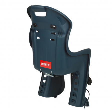 Scaun copii pentru bicicleta Dieffe Bikey Cool FM, de spate, prindere pe cadru, Albastru/Galben [2]