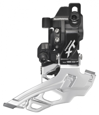 Schimbatoare foi - Schimbator fata Shimano Deore XT FD-M786D-T-L, direct mount, down-swing, tragere pe sus, 2x10 vit.