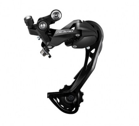 Piese biciclete - Schimbator spate Shimano Alivio RD-M3100-SGS 9 vit Shadow Prindere pe Ureche