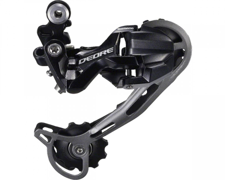 Piese biciclete - Schimbator spate Shimano Deore RD-M592-SGS 9 vit Negru