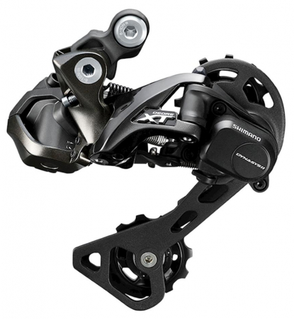 Schimbatoare pinioane - Schimbator spate Shimano Deore XT Di2 RD-M8050-GS 11 vit Shadow Prindere pe Ureche (Compatibil Direct Mount)