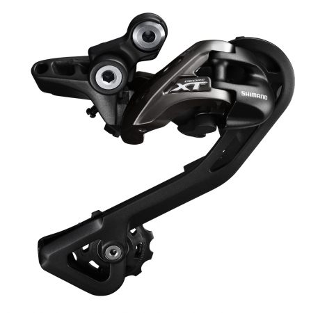 Piese biciclete - Schimbator spate Shimano Deore XT RD-T8000-SGS 10 vit Shadow Plus Prindere pe Ureche (Compatibil Direct Mount)