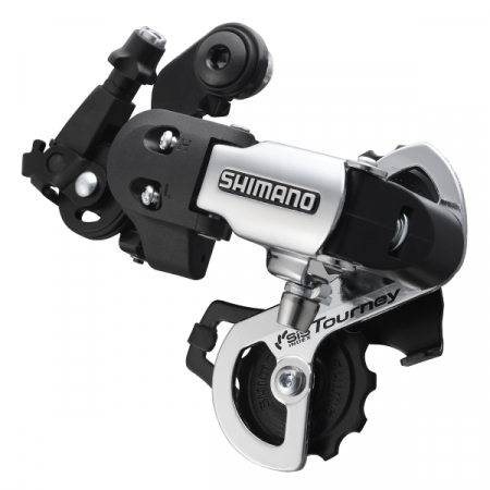 Piese biciclete - Schimbator spate Shimano Tourney RD-FT35-A 6/7 vit patina scurta Prindere pe Ureche