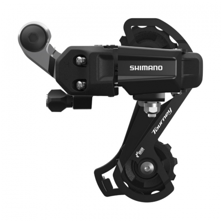 Piese biciclete - Schimbator spate Shimano Tourney RD-TY200-GS 6/7 vit Prindere pe Ureche Negru