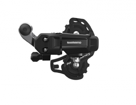 Piese biciclete - Schimbator spate Shimano Tourney RD-TY200-SS 6/7 vit Prindere pe Ureche Negru Neambalat