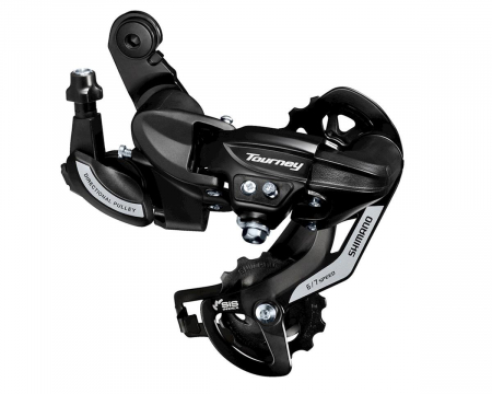 Schimbatoare pinioane - Schimbator spate Shimano Tourney RD-TY500 6/7 vit Prindere pe Ureche