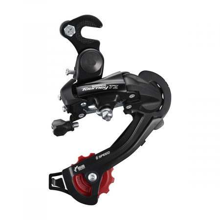 Piese biciclete - Schimbator spate Shimano Tourney RD-TZ500-GS 6 vit Prindere Pe Ax