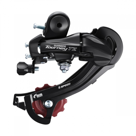 Piese biciclete - Schimbator spate Shimano Tourney RD-TZ500-GS 6 vit Prindere pe Ureche