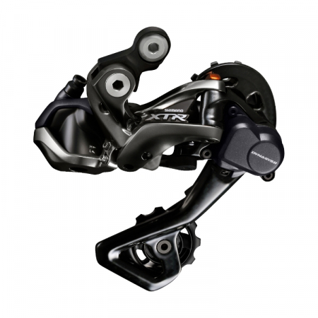 Piese biciclete - Schimbator spate Shimano XTR Di2 RD-M9050-GS 11 vit Shadow Plus Prindere pe Ureche (Compatibil Direct Mount)