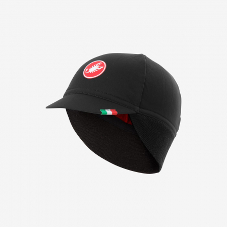 Sepci, Caciuli, Cagule - Sapca Castelli Difesa Thermal, unisex, negru/rosu, UNI